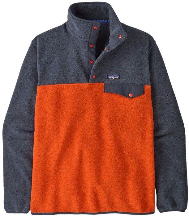 Patagonia Ms LW Synch Snap-T P/O Pollinator Orange