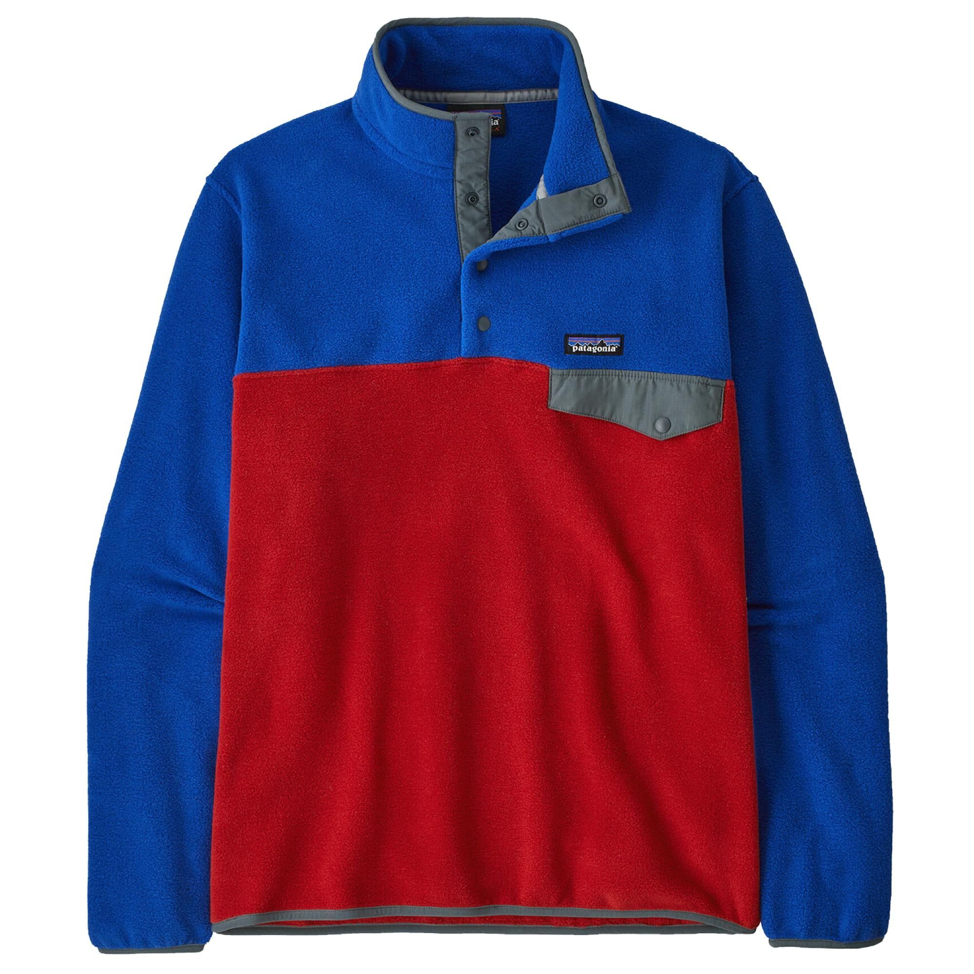 Patagonia Ms LW Synch Snap-T P/O Touring Red