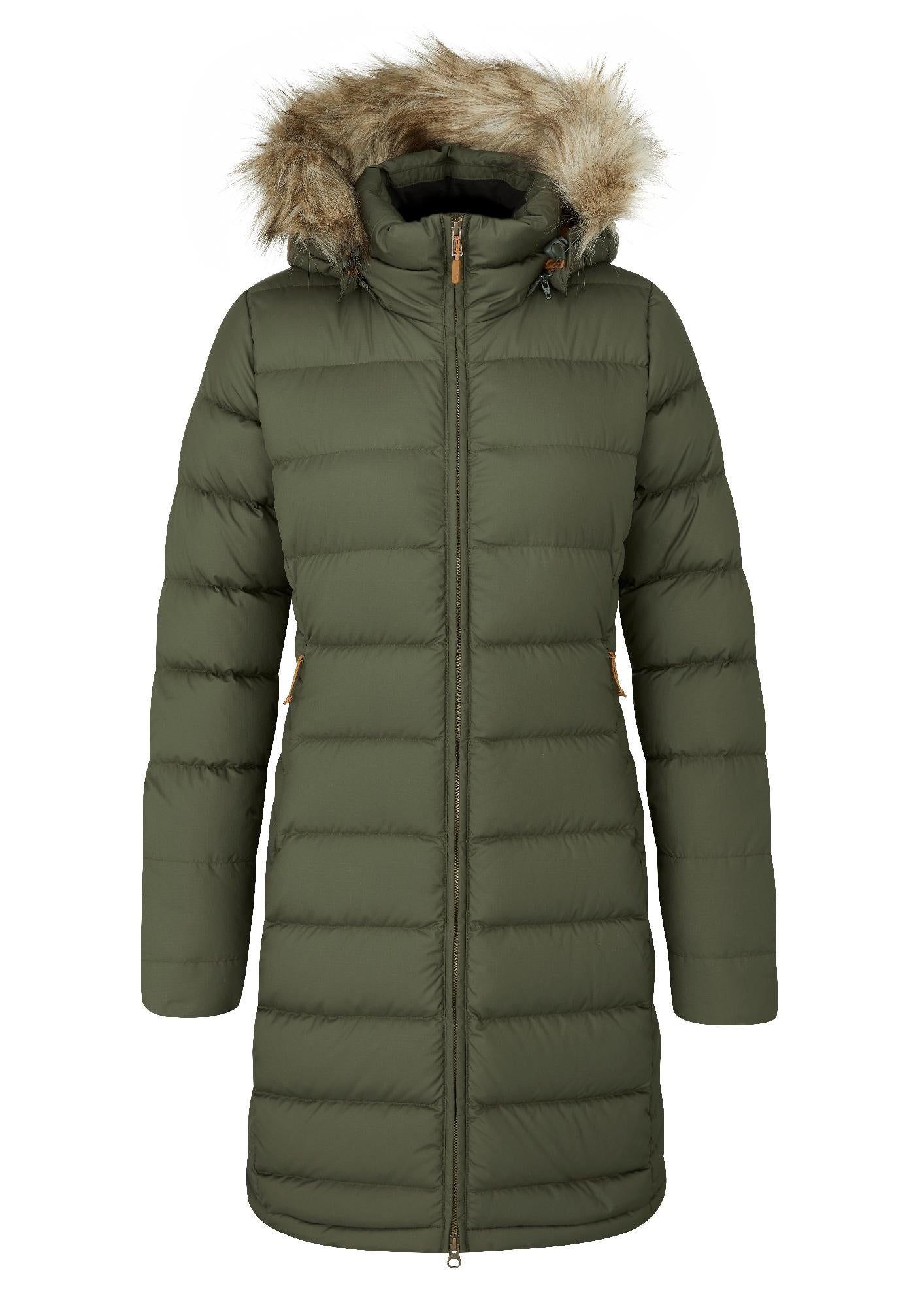 Deep Cover Parka Wmns Army Army female 10