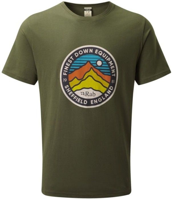 Rab M's Stance 3 Peaks Tee Army
