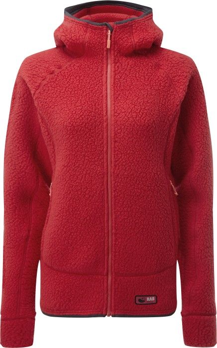 Rab W's Shearling Jacket Ruby