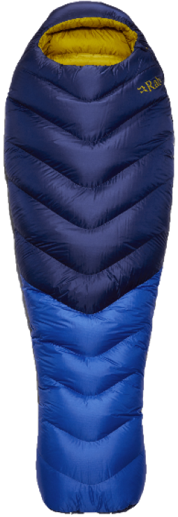 Rab Neutrino 800 Right Zip Nightfall Blue