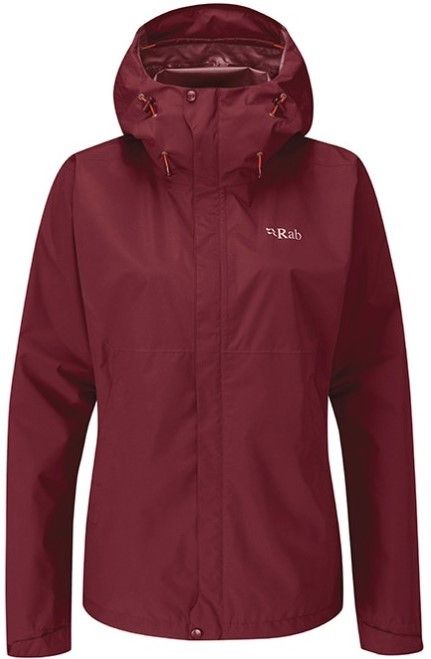 Rab W's Downpour Eco Jacket Deep Heather