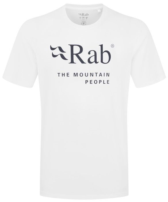 Rab Stance Mountain Tee Mens White