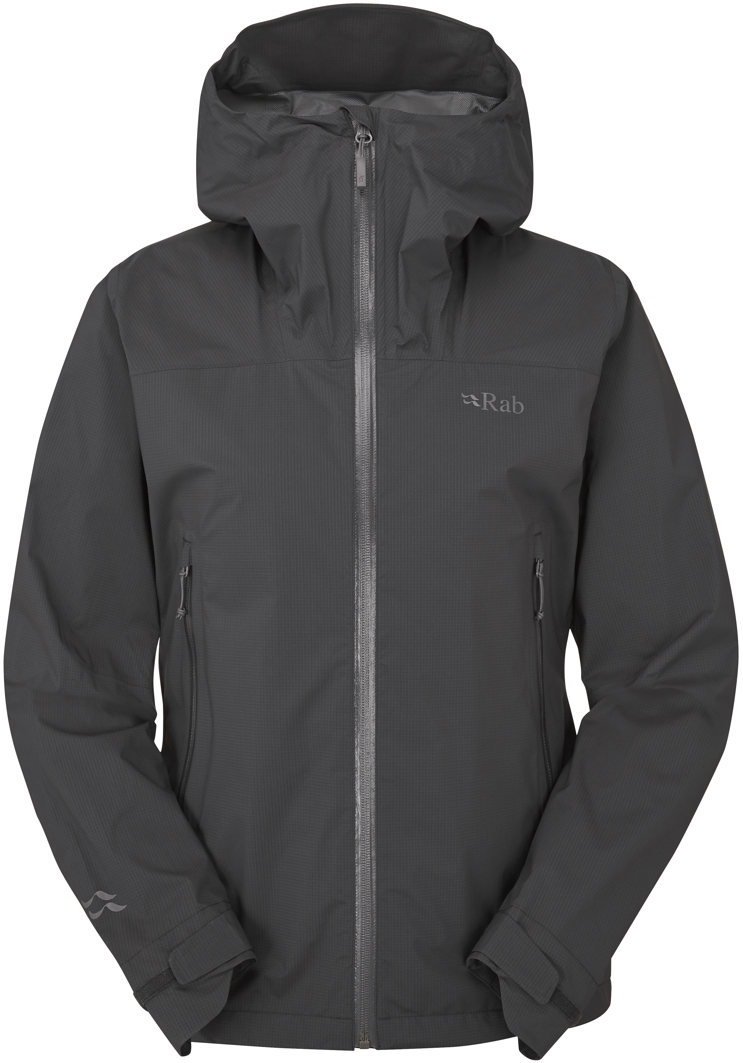 Rab Ws Downpour Light Jacket Anthracite