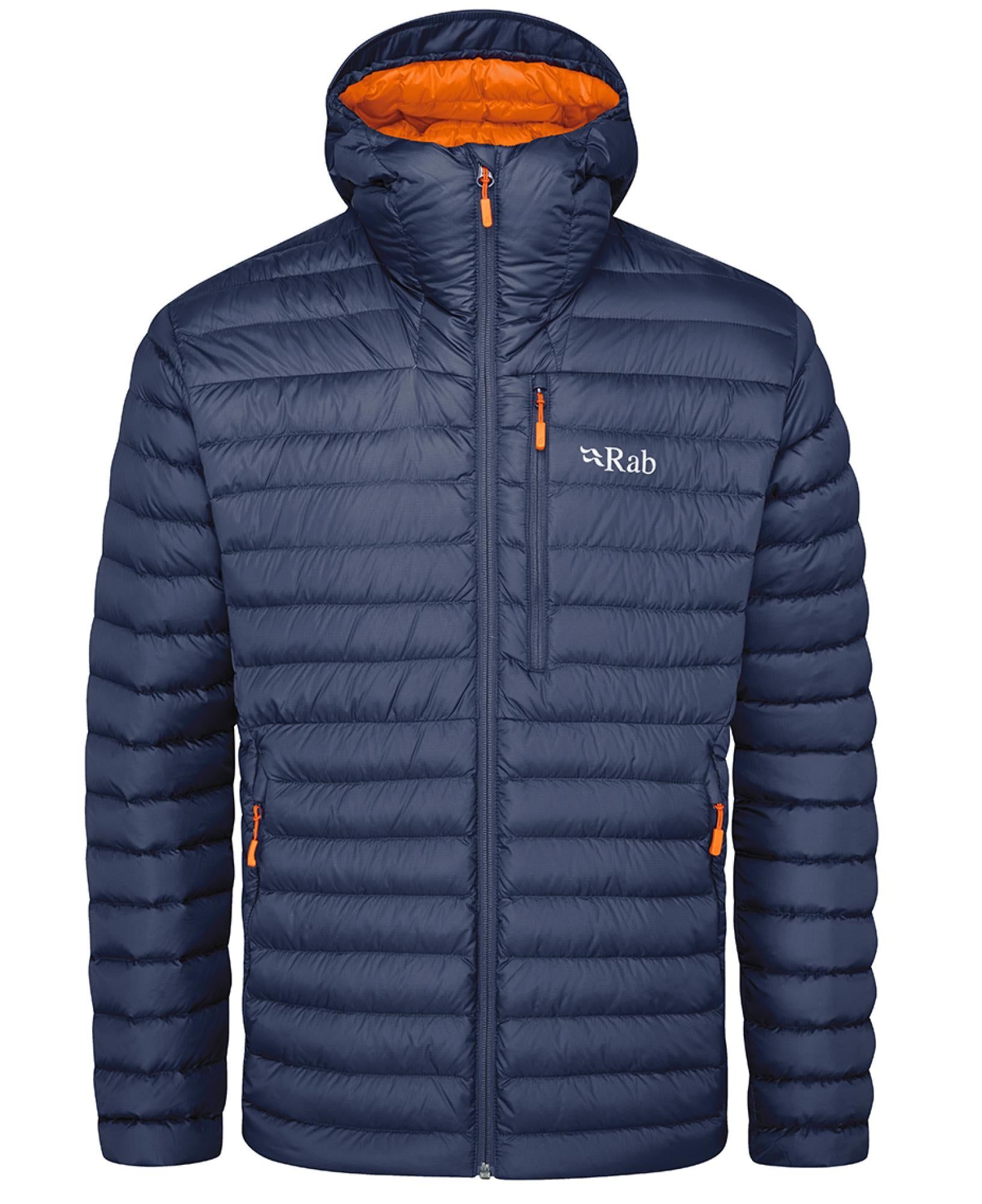 Rab M's Microlight Alpine Jacket Deep Ink/Marmalade