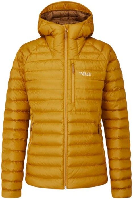 Rab W's Microlight Alpine Jacket Dark Butternut