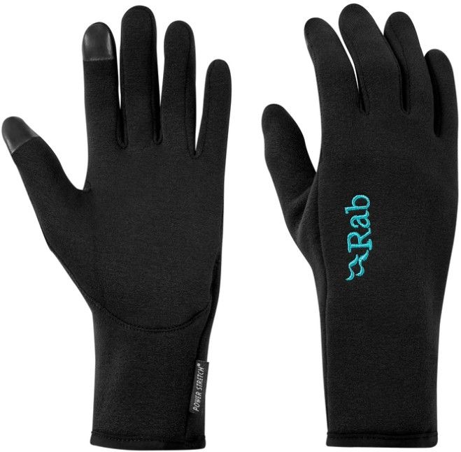 Rab W's Power Stretch Contact Glove Black