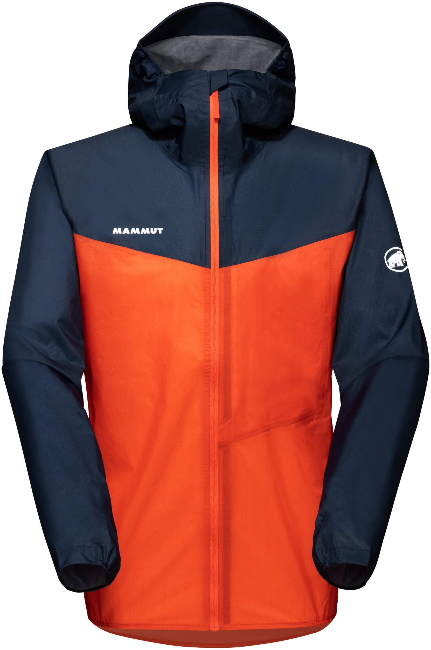 Mammut Kento Light HS Hooded Jacket Men Hot Red-Marine