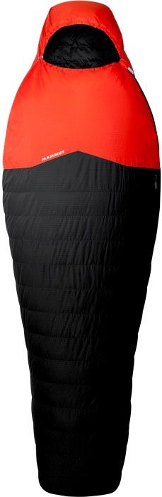 Mammut Nordic Down Spring 1°C 195 Left Zip Graphite-Fire