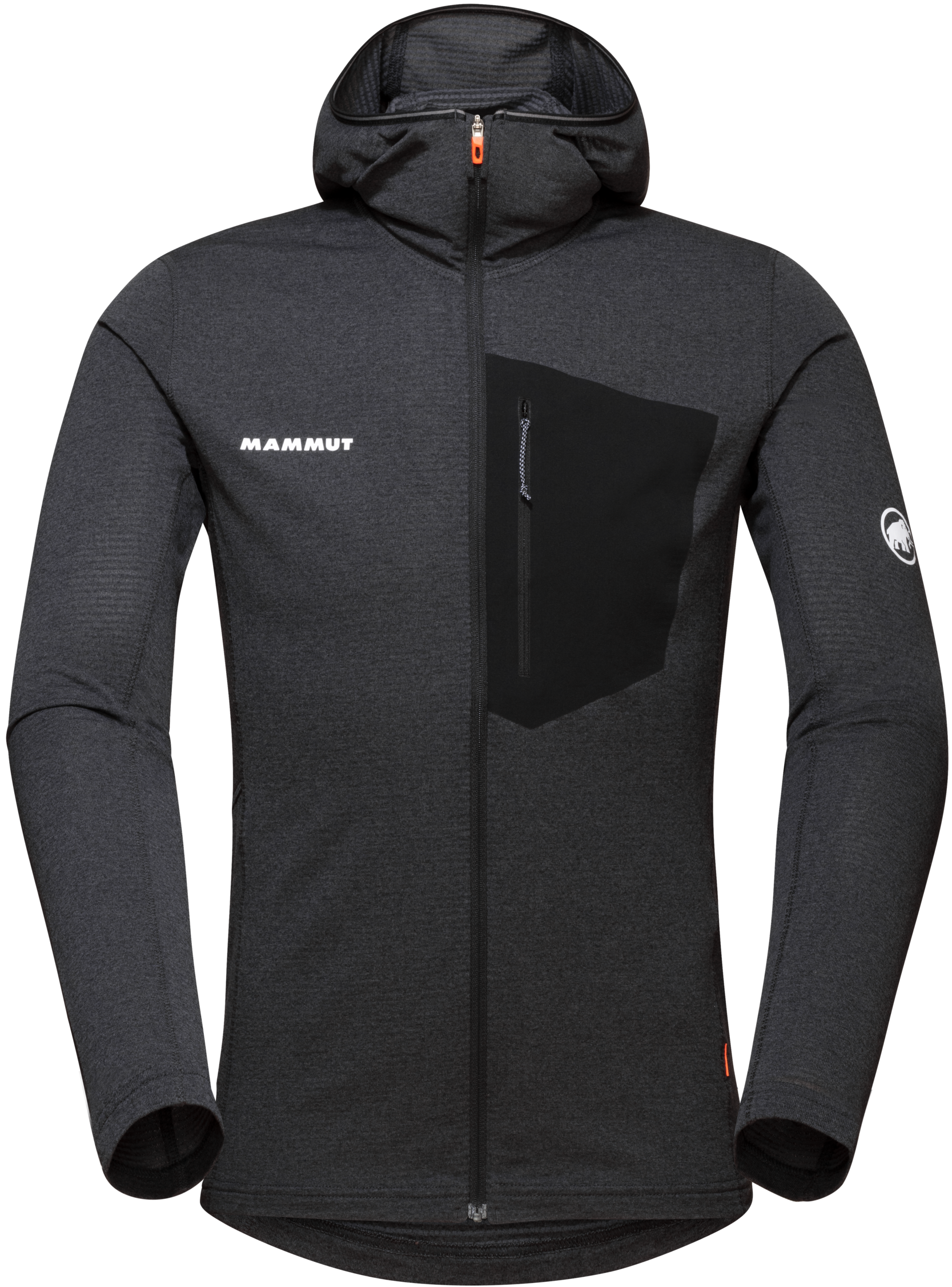 Mammut Aenergy Light ML Hooded Jacket Men Black-Phantom