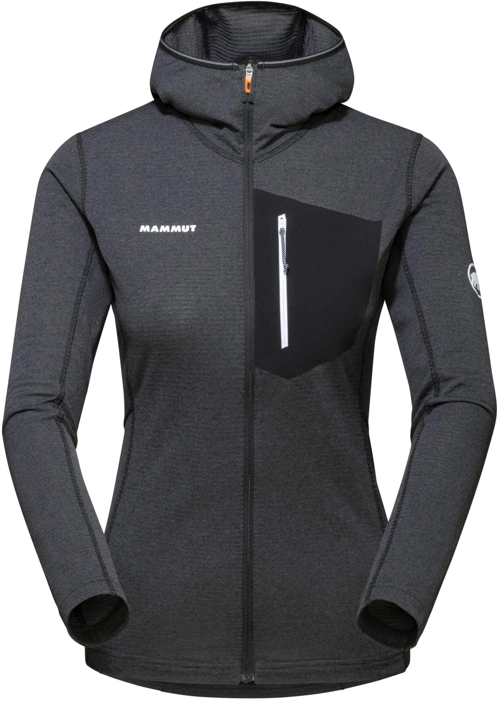 Mammut Aenergy Light ML Hooded Jacket Women Black-Phantom