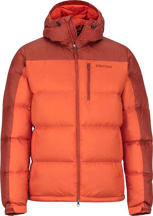 Marmot M's Guides Down Hoody Orange Haze/Dark Rust