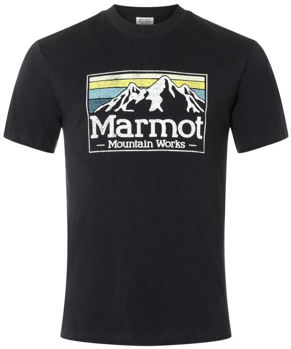 Marmot Men's MMW Gradient Tee SS Black