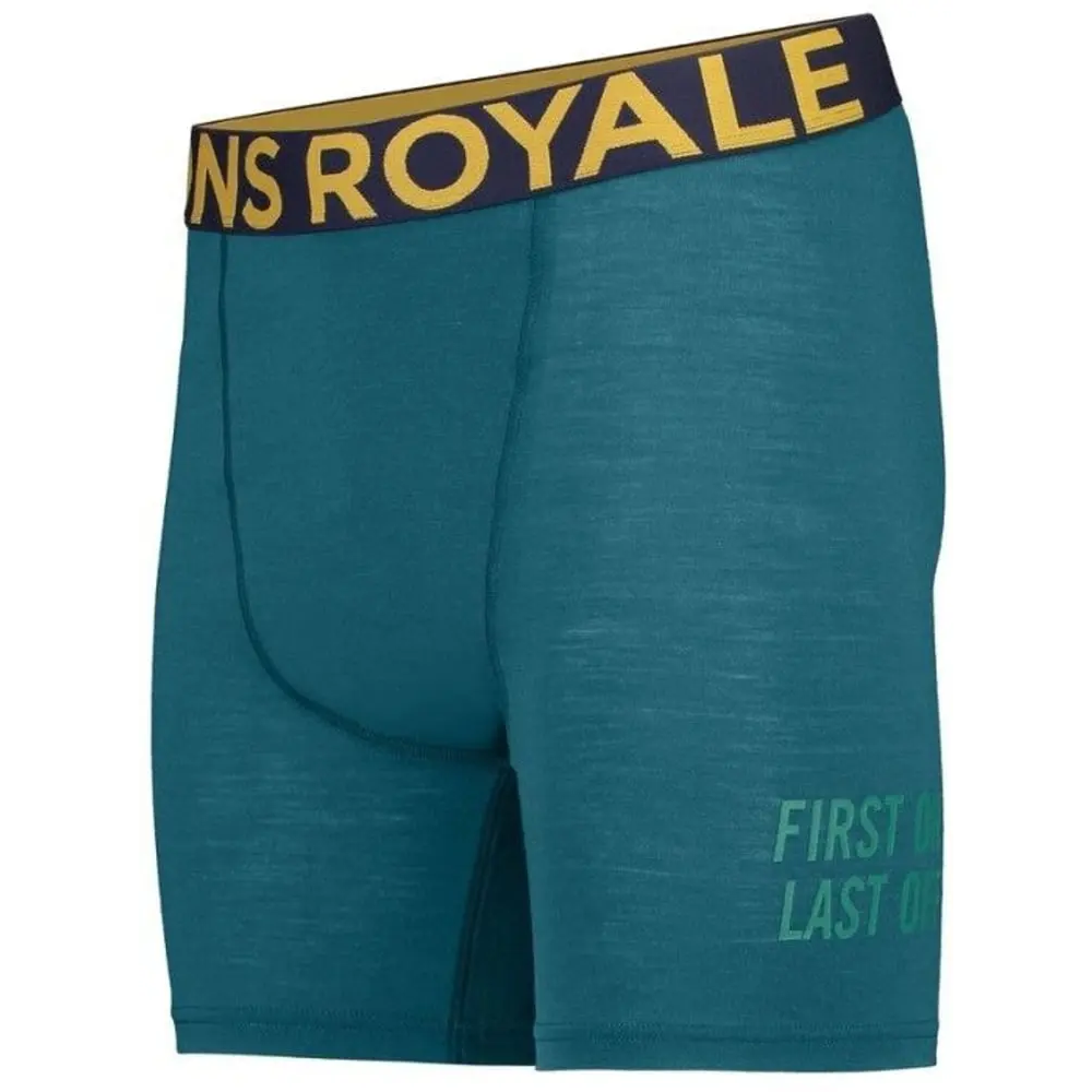 Mons Royale M's Hold 'em Boxer Deep Teal