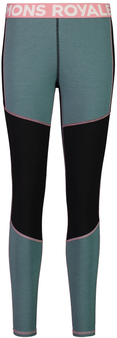 Mons Royale W's Olympus Legging Burnt Sage / Black