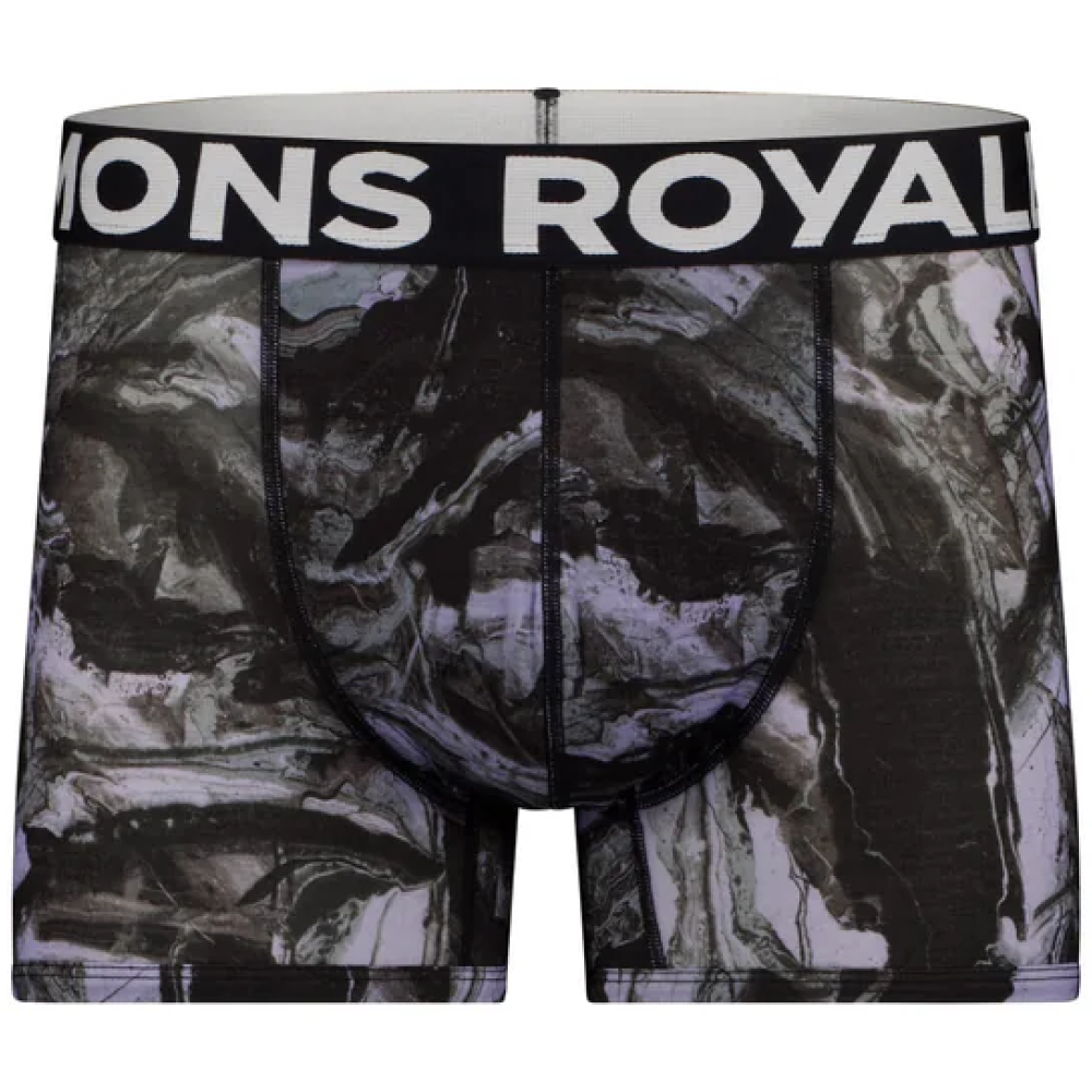 Mons Royale Hold 'Em Shorty Merino Boxer Rock Camo