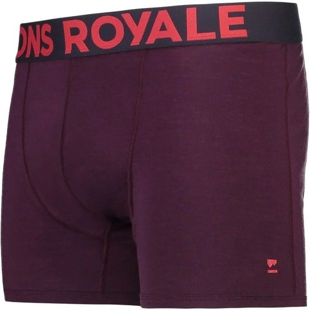 Mons Royale M's Hold 'em Shorty Boxer Wine