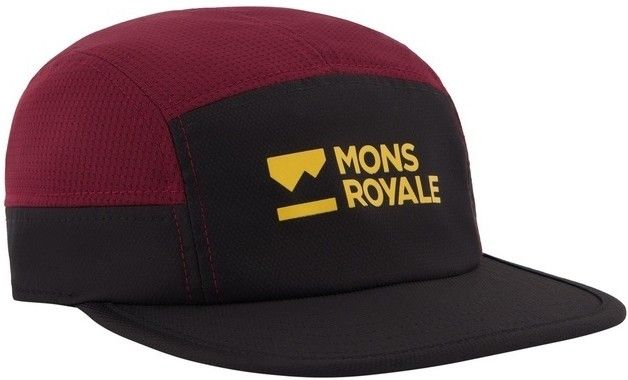 Mons Royale Velocity Trail Cap Unisex Chocolate / Black