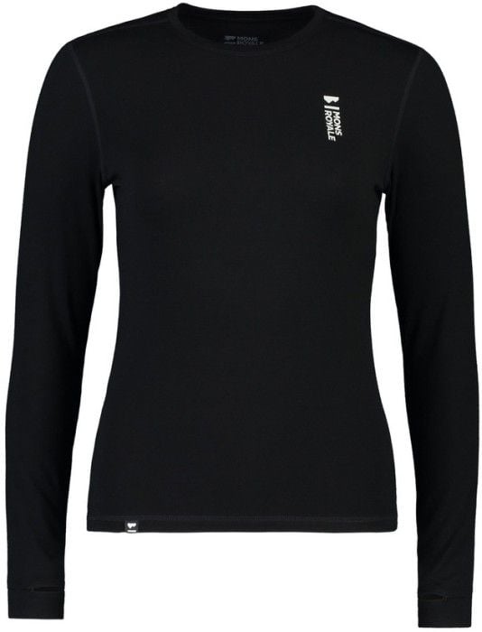 Mons Royale W's Cascade Merino Flex 200 LS Black