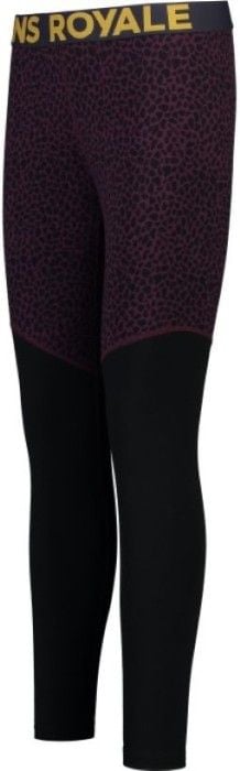 Mons Royale W's Cascade Merino Flex 200 Legging Winter Leopard