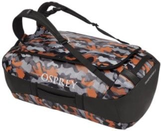 Osprey Transporter 40L Black/Orange Camo