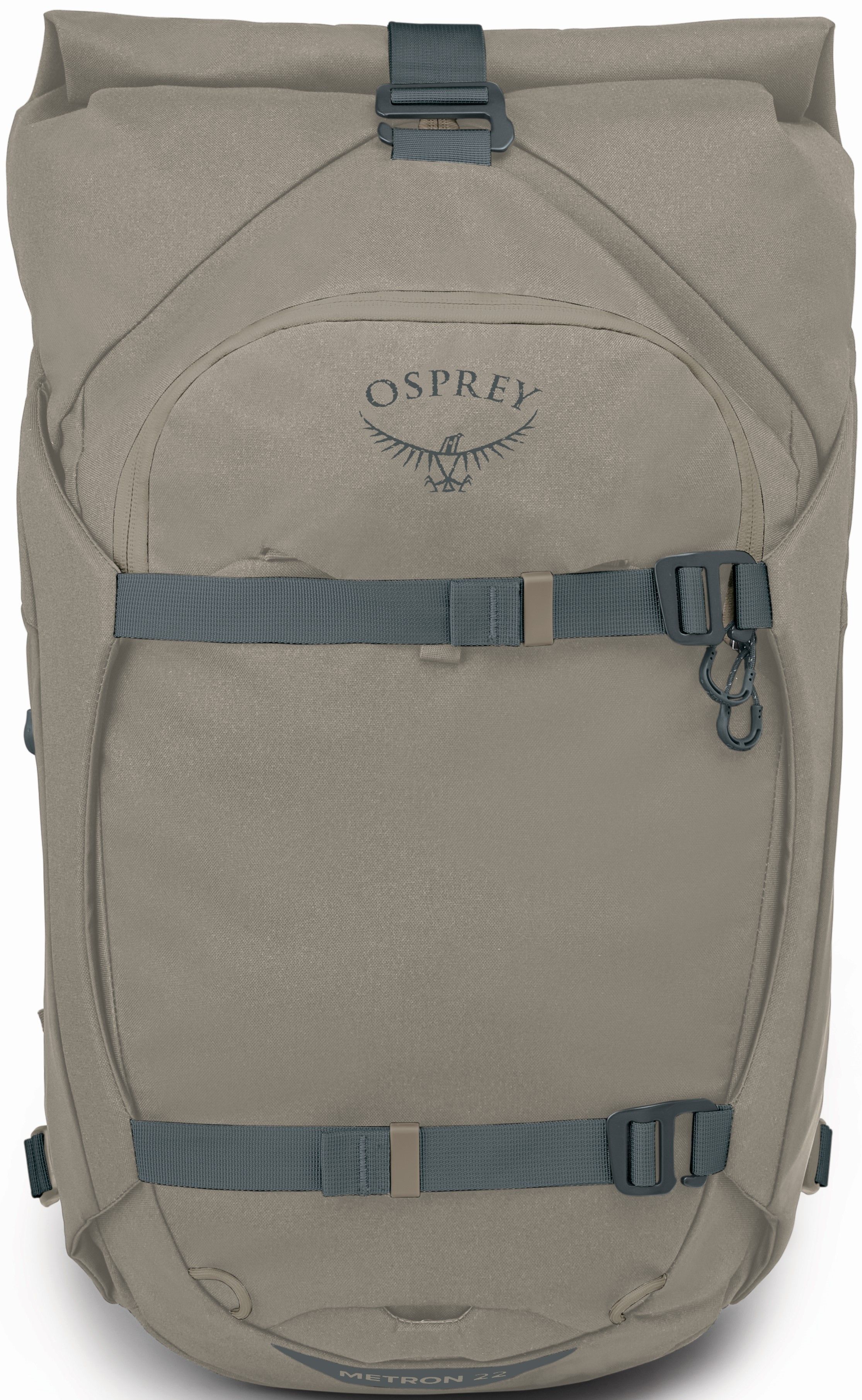 Osprey Metron Roll Top Pack reppu, harmaaruskea