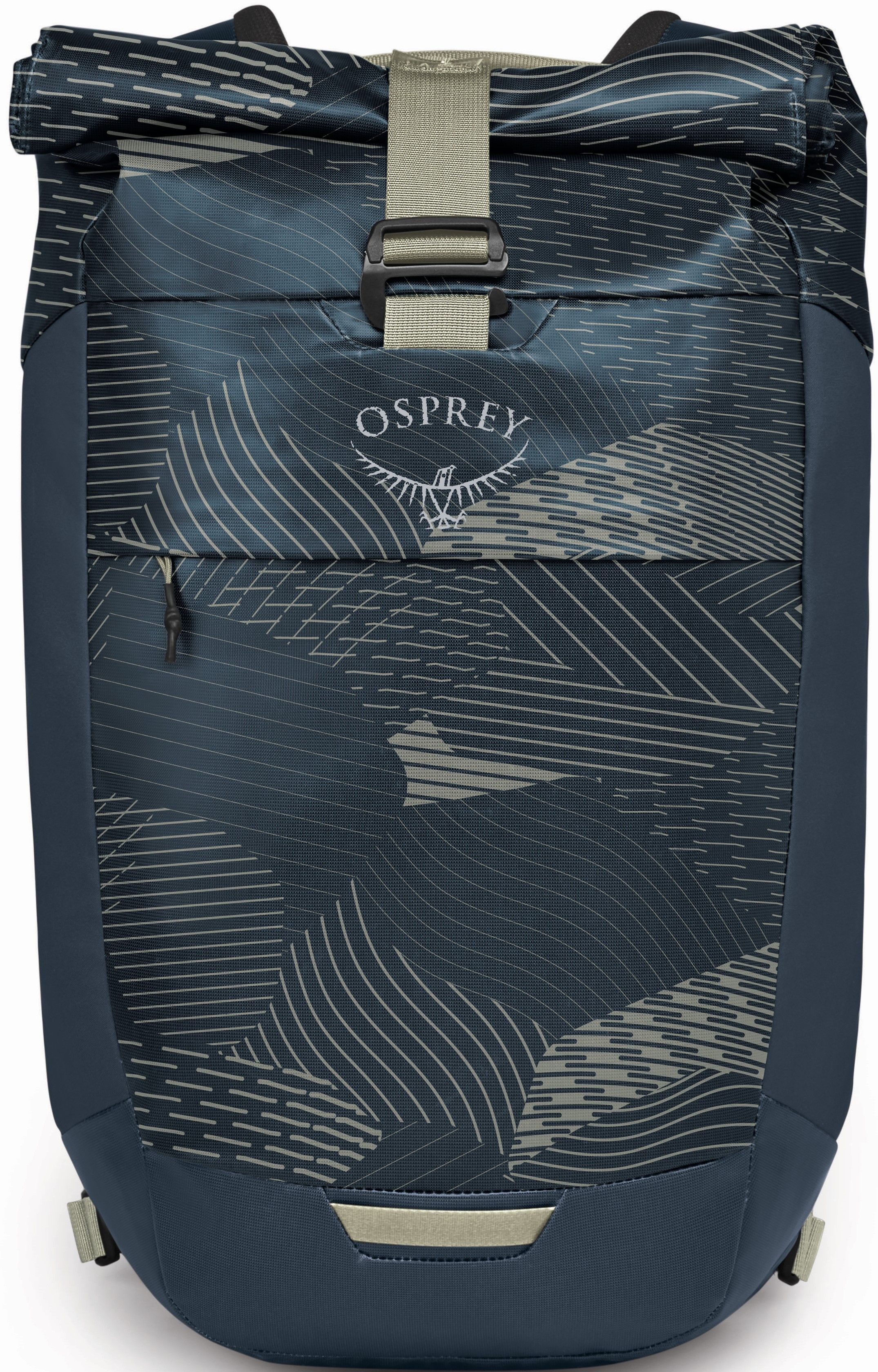 Osprey Transporter Roll Top Camo Lines Print 28L
