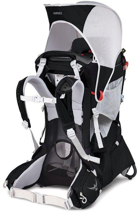 Osprey Poco Plus lapsenkantorinkka, musta