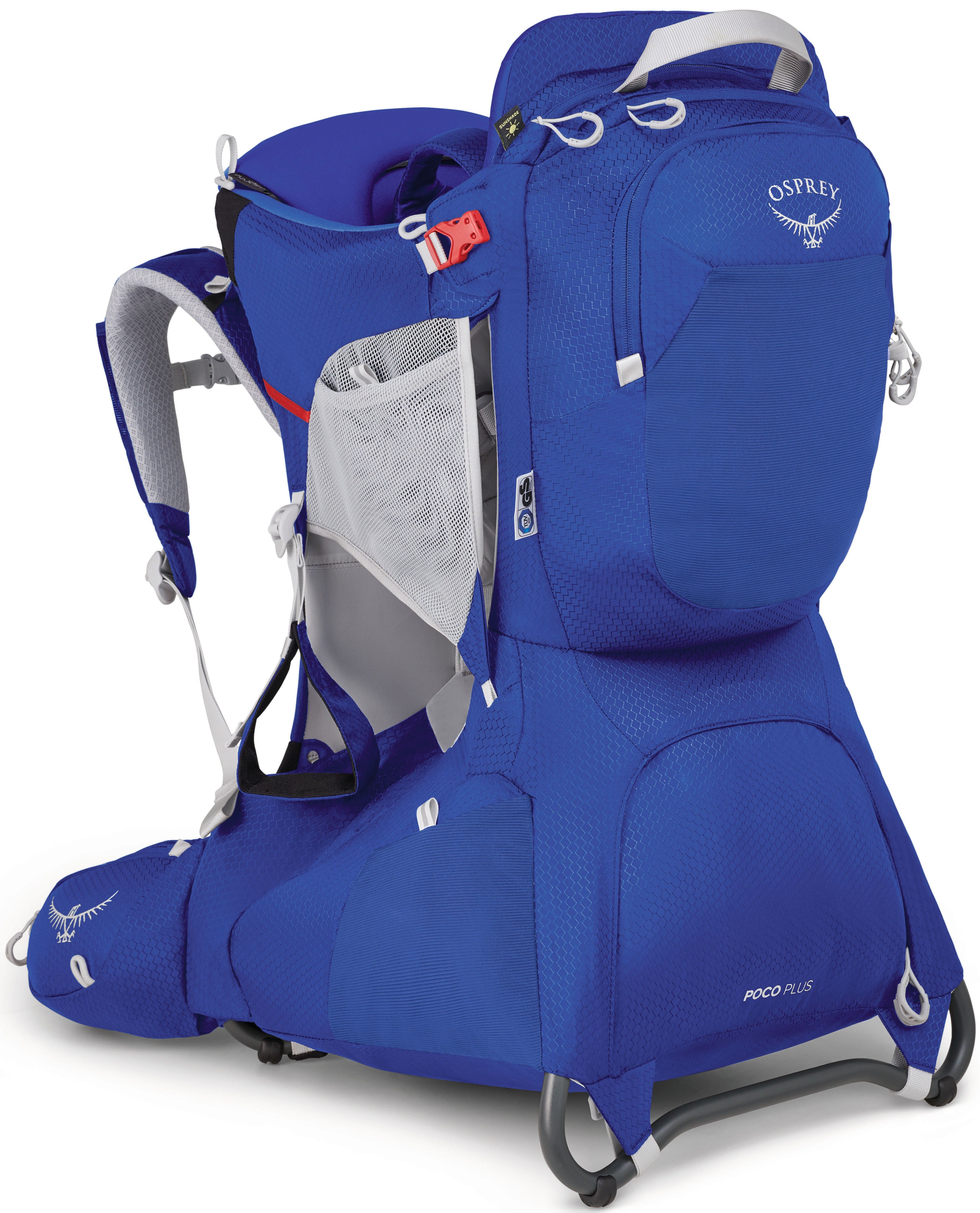 Osprey Poco Plus lapsenkantorinkka, sininen