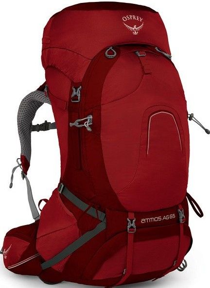 Osprey Atmos AG 65 Rigby Red