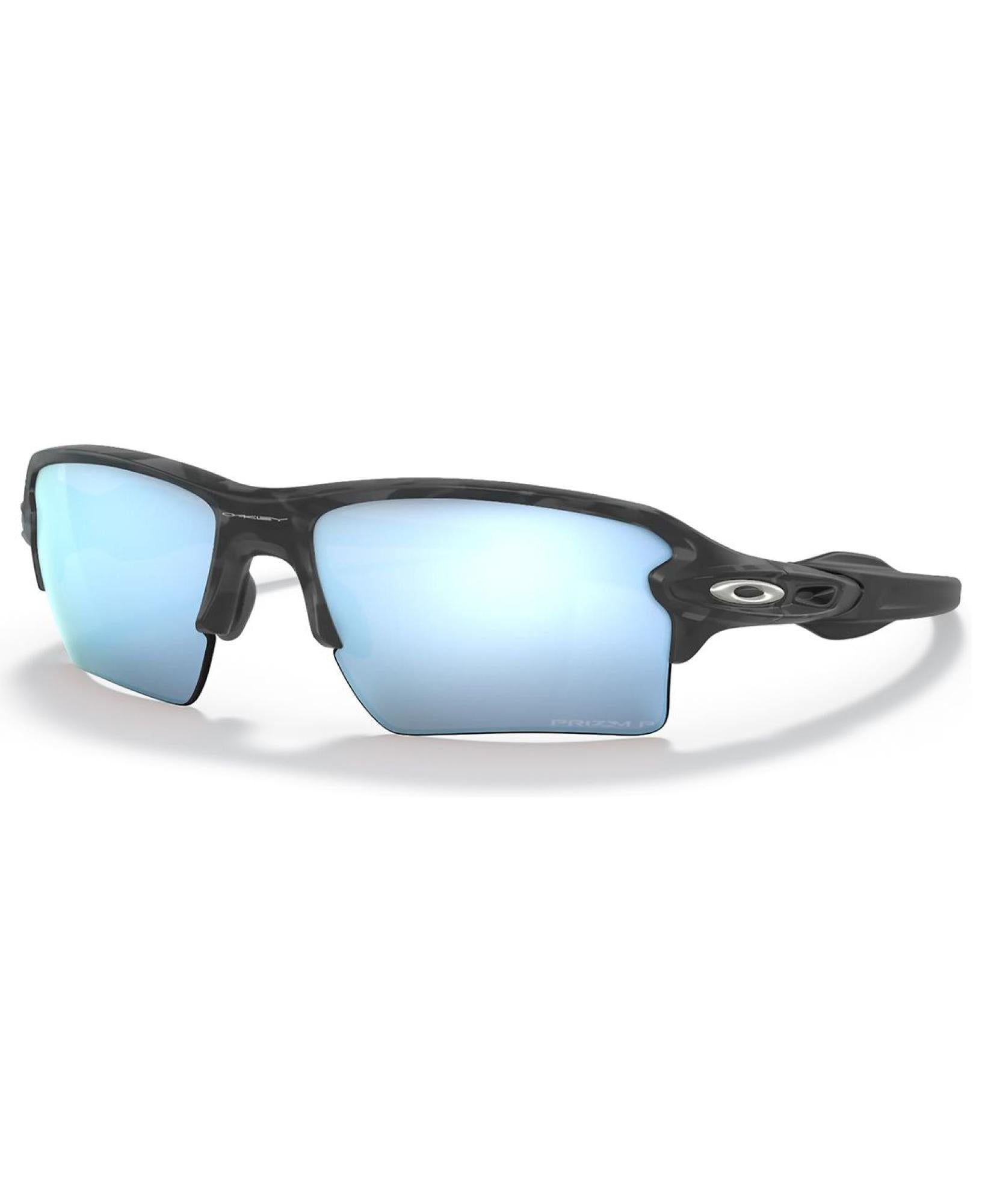 Oakley Flak 2.0 XL Matte Black Camo Prizm Deep Water Polarized