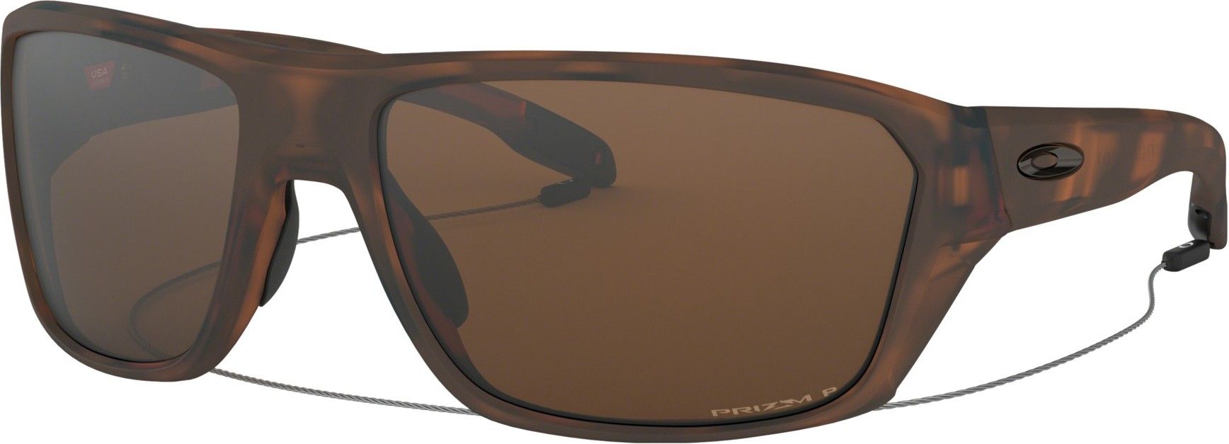 Oakley Split Shot Prizm Matte Bro n Tortoise Tungsten Polarized