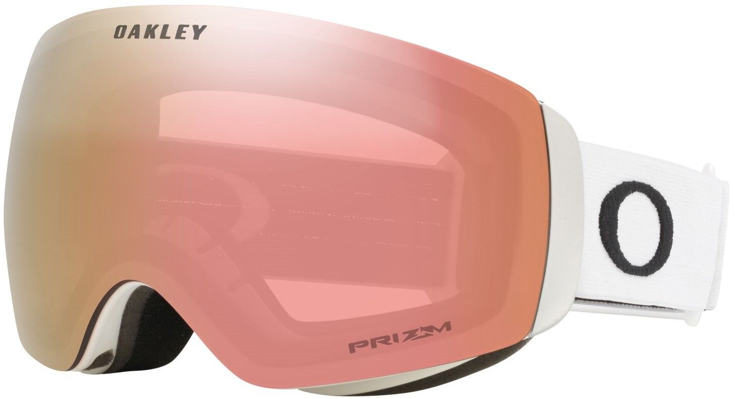 Matte white / prizm rose gold