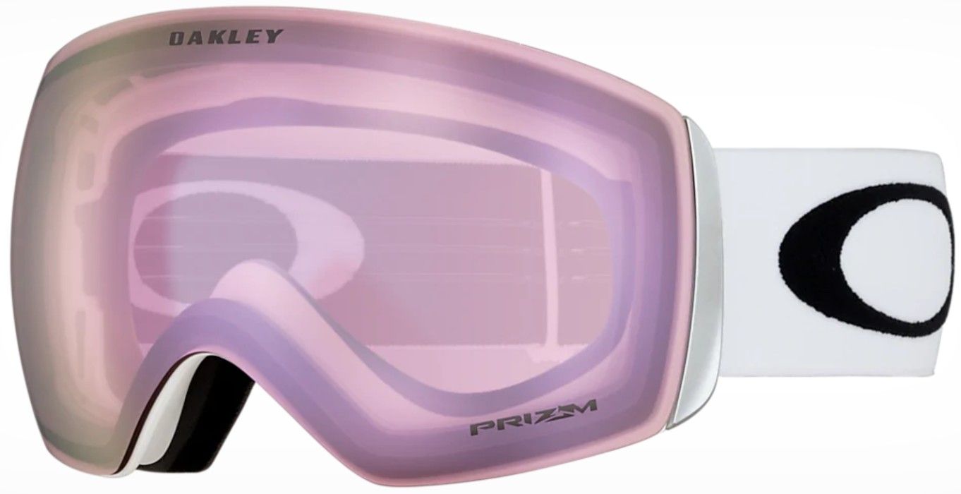 Oakley Flight Deck XL Prizm Matte White Hi Pink Iridium