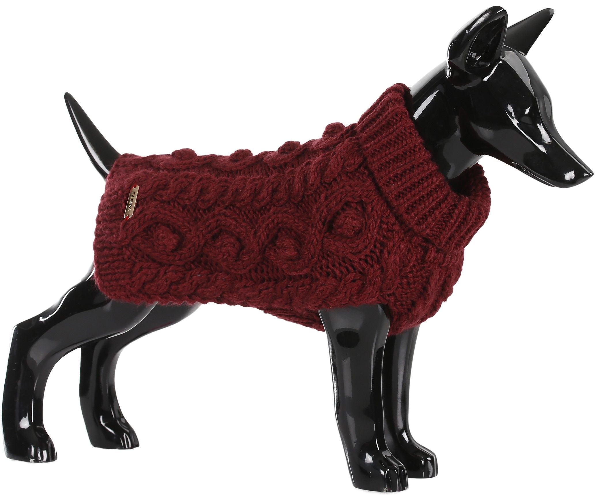 PAIKKA Handmade Knit 45-50 cm Burgundy
