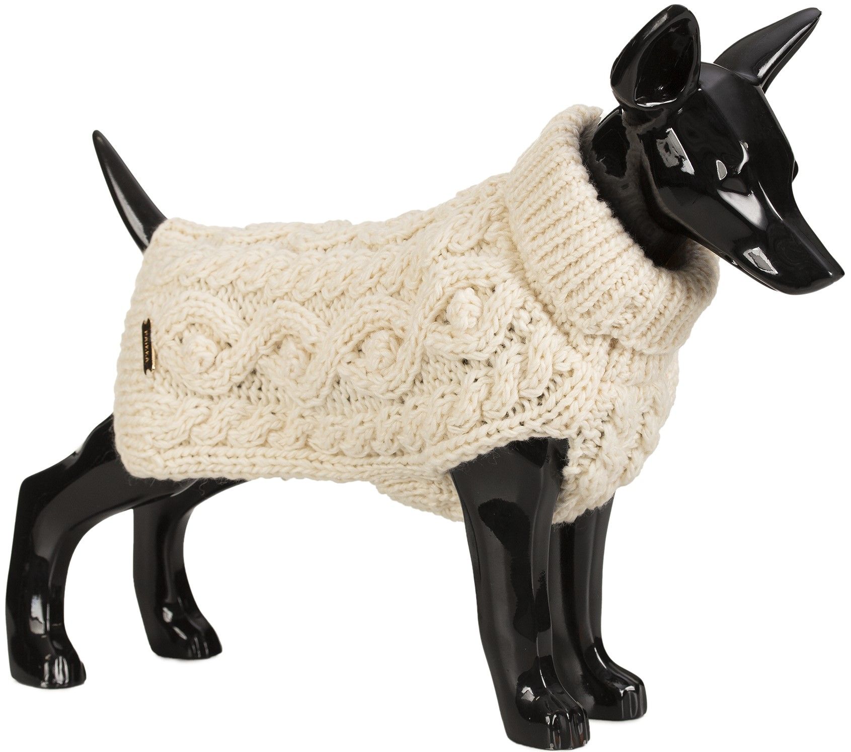 PAIKKA Handmade Knit 45-50 cm White