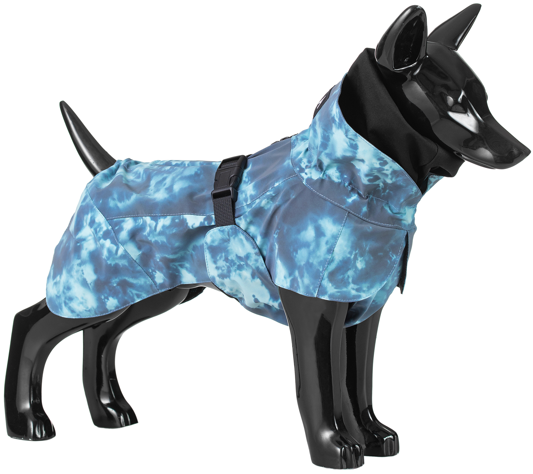 PAIKKA Visibility Raincoat Lite 55-60 cm Petrol Dye