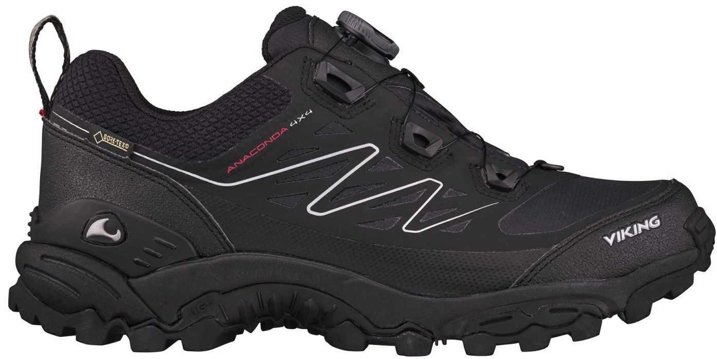 Viking Anaconda 4x4 Low GTX BOA Unisex Black/Orange