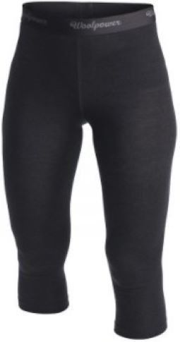 Woolpower W's 3/4 Long Johns Lite Black