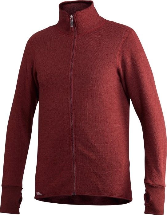 Woolpower Full Zip Jacket 400 Rust Red