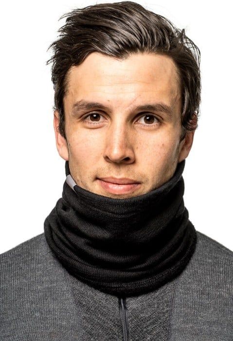 Woolpower Tube 200 tuubihuivi, unisex, musta