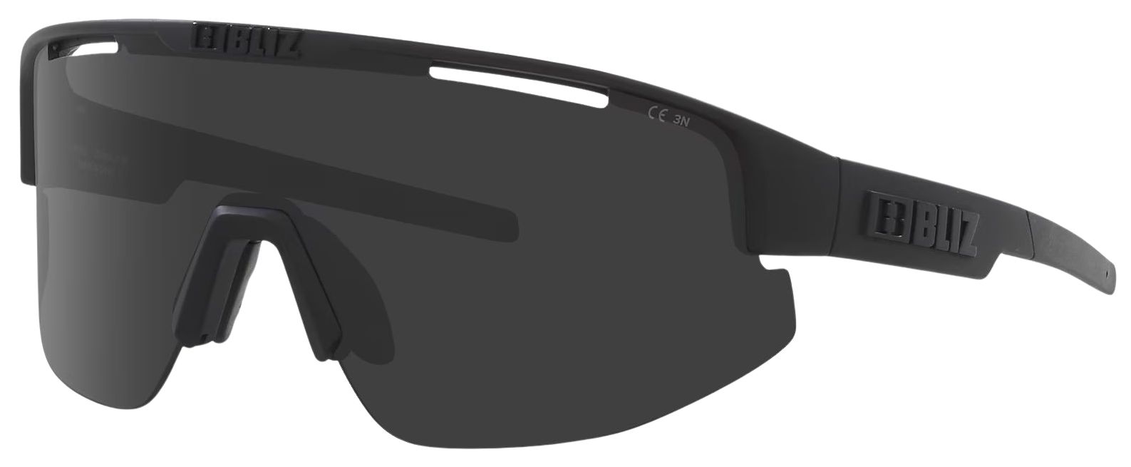 Bliz Matrix Matt Black Smoke