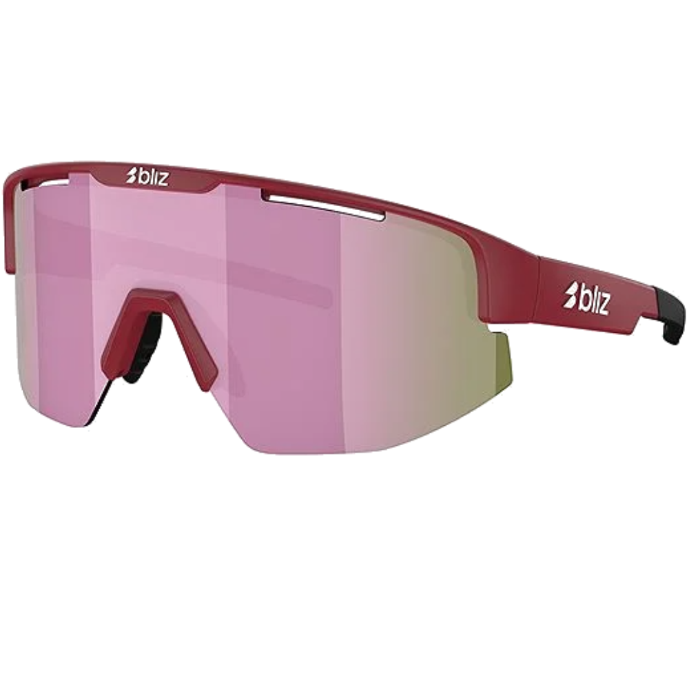 Bliz Matrix Small Matte Burgundy Brown w Rose Multi