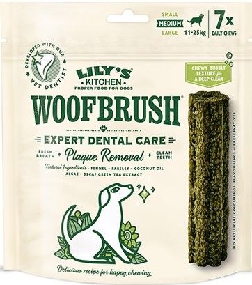 Lily's Kitchen Woofbrush Dental Care Medium Multipack 7x28 g