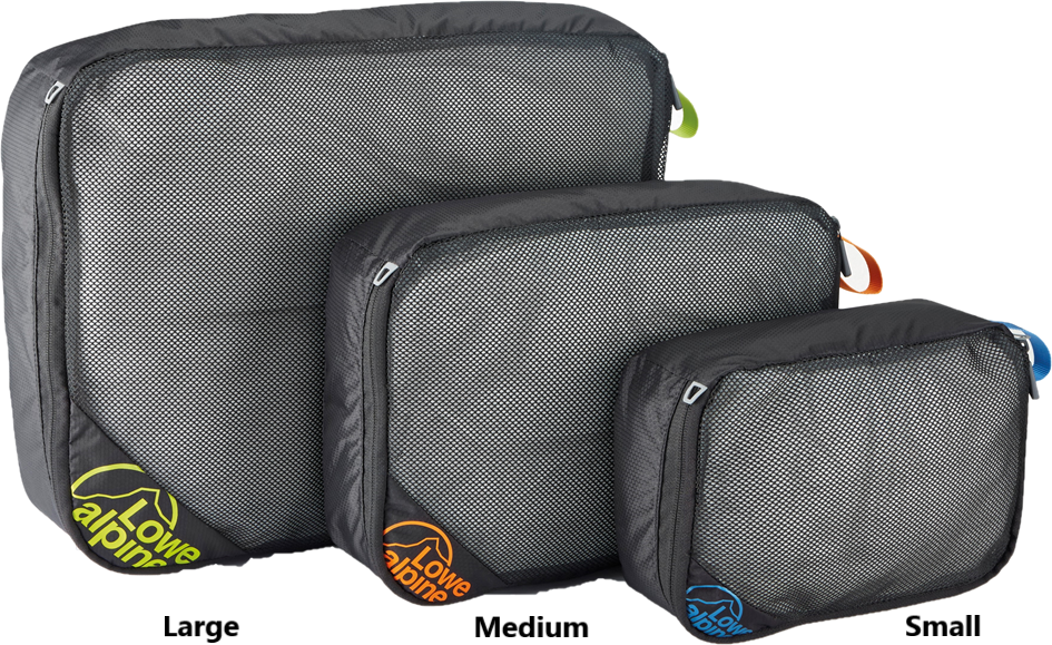 Lowe Alpine Packing Cube Anthracite - Str Small