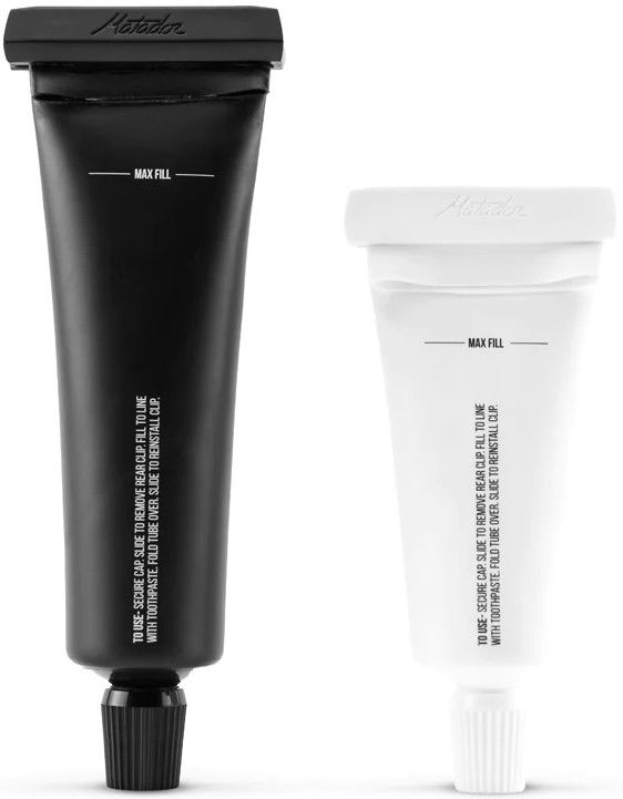 Matador Refillable Toothpaste Tubes