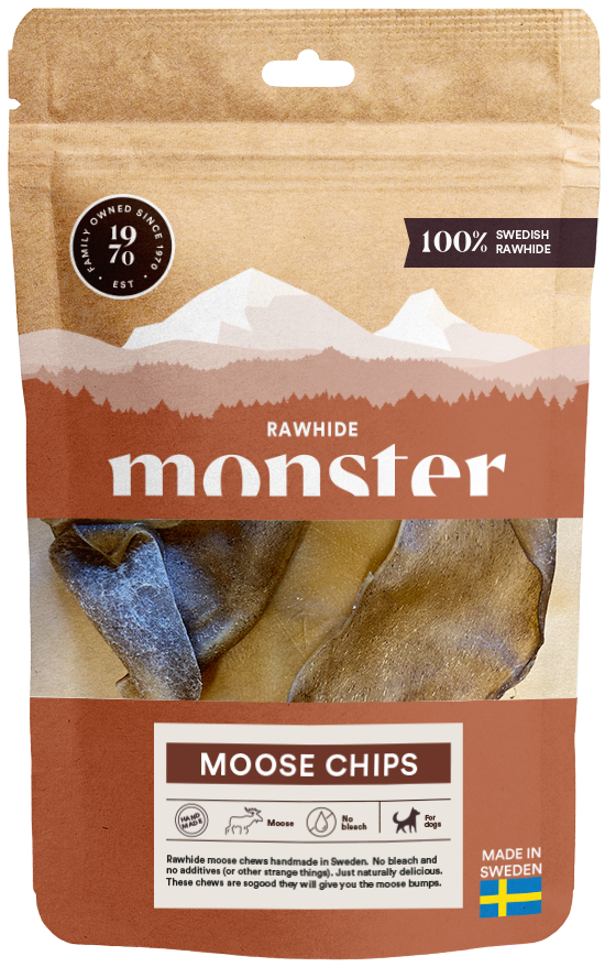Monster Raw Moose Chips Påse 10 st