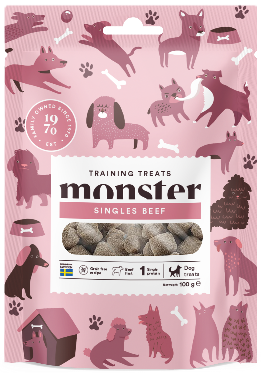 Monster Dog Training Treats Beef 100 g