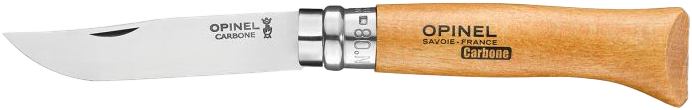 Opinel Classic Carbon Steel No8 Beechwood 8,5 cm
